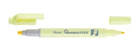 Surligneur illumina jaune pastel flex bi-pointe