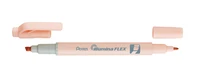 Surligneur illumina orange pastel flex bi-pointe