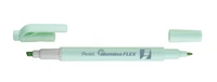 Surligneur illumina vert pastel flex bi-pointe