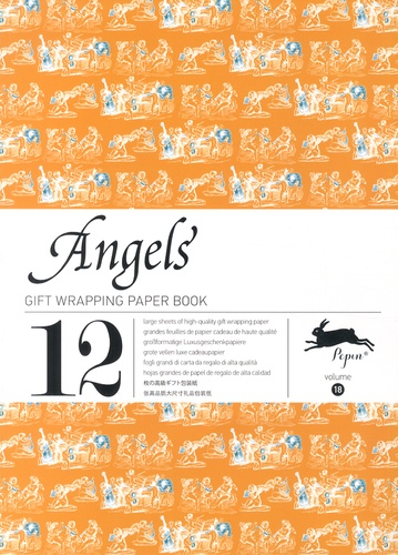 Pepin Van Roojen et Maria Da Gandra - 12 gift wrapping paper book Angels - Volume 18.