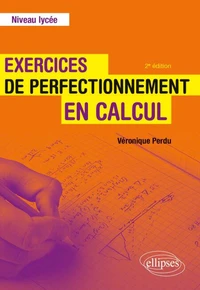 Exercices de perfectionnement en calcul