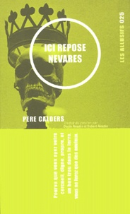 Pere Calders - Ici repose Nevares - Et autres récits mexicains.
