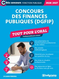 Concours des finances publiques (DGFiP) –?Tout pour l’oral (Édition 2026-2027)