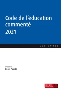 Code de l'éducation commenté