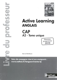 Anglais CAP A2 Tome unique Active Learning
