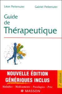 Guide de thérapeutique