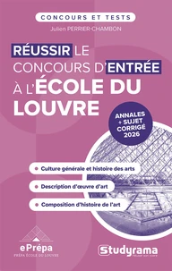 Réussir le concours d'entrée à l'Ecole du Louvre