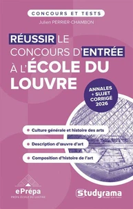 Réussir le concours d'entrée à l'Ecole du Louvre