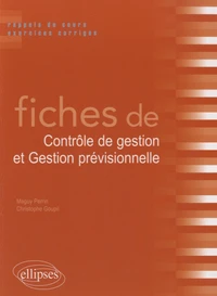 Fiches de contrôle de gestion et gestion prévisionnelle