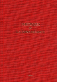 Perrine Galand-Hallyn et Fernand Hallyn - Poetiques De La Renaissance. Le Modele Italien, Le Monde Franco-Bourguignon Et Leur Heritage En France Au Xvieme Siecle.