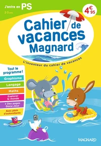 Cahier de vacances J'entre en PS