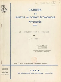 Le développement économique de l'Indonésie