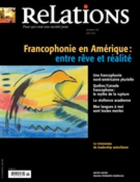 Relations. No. 778, Mai-Juin 2015