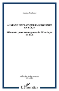 Analyse de pratique enseignante en  FLE/S