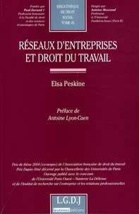 Réseaux d'entreprises et droit du travail