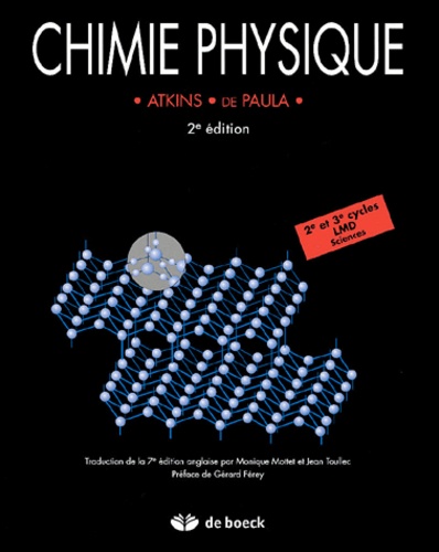 Chimie physique 2e édition