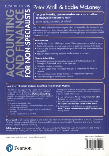 Accounting and Finance for Non-Specialists 11th edition