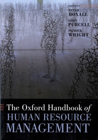 Peter Boxall et John Purcell - The Oxford Handbook of Human Resource Management.