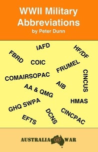  Peter Dunn OAM - WWII Military Abbreviations.