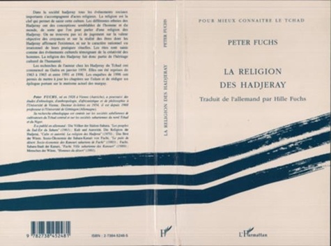 Peter Fuchs - La religion des Hadjeray.