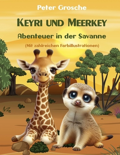 Keyri und Meerkey - Abenteuer in der Savanne. Geschichten für Kinder zum Vorlesen ab 6 Jahre - zum Selberlesen ab 7-8 Jahre