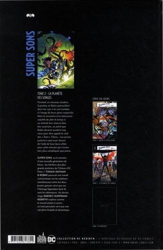 Super Sons Tome 2 La planète des songes