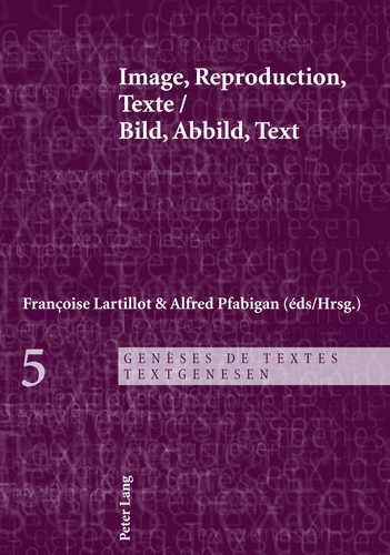 Françoise Lartillot et Alfred Pfabigan - Image, Reproduction, Texte- Bild, Abbild, Text.