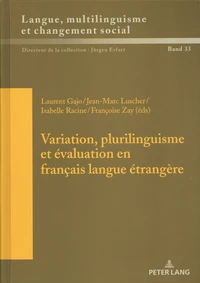 Variation, plurilinguisme et évaluation en français langue étrangère