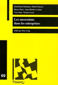 Peter Ling - Les successions dans les entreprises.