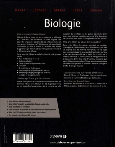 Biologie 5e édition