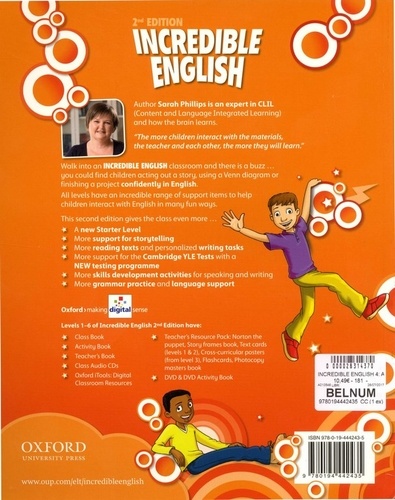 Incredible English 4. Activity Book 2nd edition