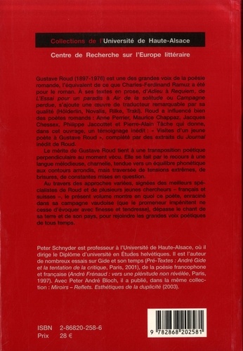 Les chemins de Gustave Roud. Avec des textes indédits de Gustave Roud et Pierre-Alain Tâche