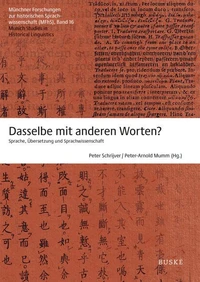 Dasselbe mit anderen Worten?