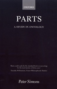 Peter Simons - Parts - A Study in Ontology.
