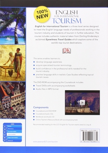 English for International Tourism. Intermediate Coursebook  avec 1 DVD