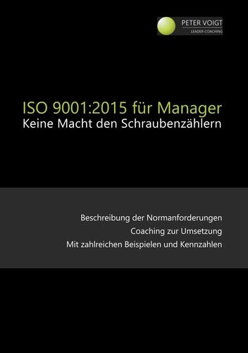ISO 9001:2015 für Manager. Keine Macht den Schraubenzählern