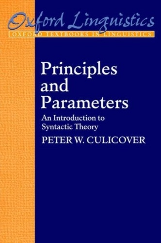 Peter-W Culicover - Principles And Parameters.