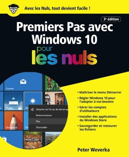 Premiers pas avec Windows 10 pour les nuls 3e édition