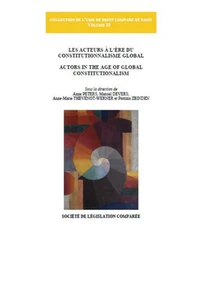 Les acteurs à l'ère du constitutionnalisme global
