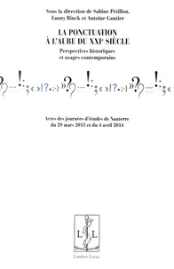 La ponctuation à l'aube du XXIe siècle