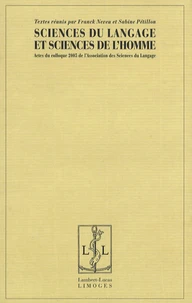 Sciences du langage et sciences de l'homme