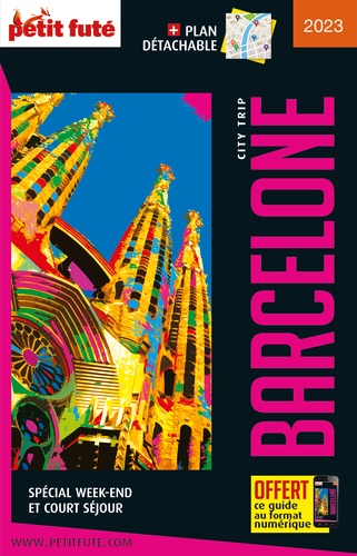 Barcelone  Edition 2023 -  avec 1 Plan détachable