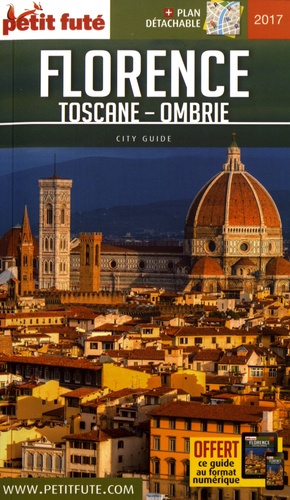 Petit Futé Florence Toscane-Ombrie  Edition 2017 -  avec 1 Plan détachable - Occasion