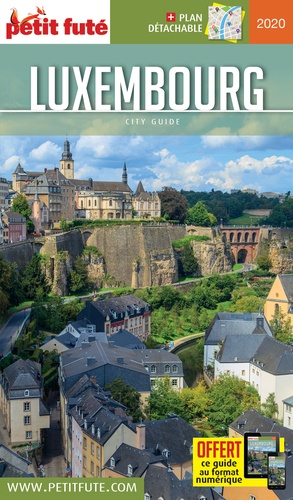 Petit Futé Luxembourg  Edition 2020 -  avec 1 Plan détachable