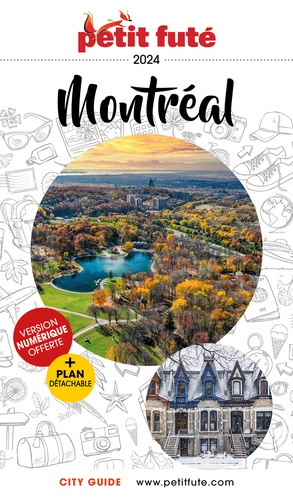 Petit Futé Montréal  Edition 2024-2025 -  avec 1 Plan détachable