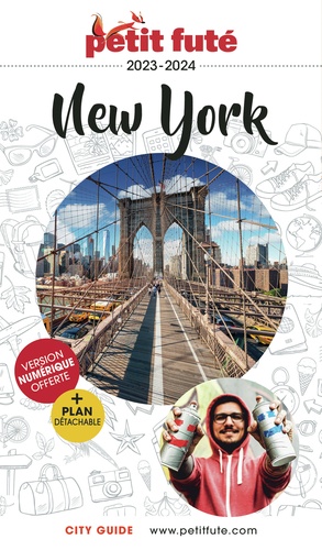 Petit Futé New York  Edition 2023-2024 -  avec 1 Plan détachable
