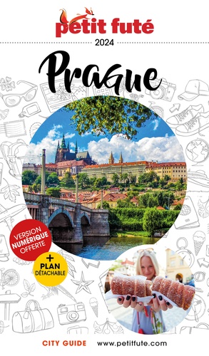 Petit Futé Prague  Edition 2024 -  avec 1 Plan détachable