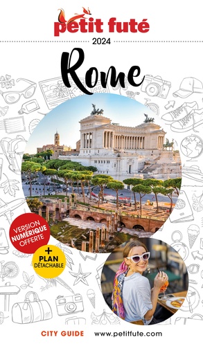 Petit Futé Rome  Edition 2024 -  avec 1 Plan détachable