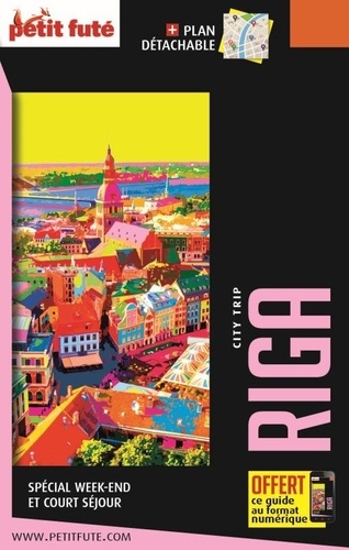 Riga. Lettonie  Edition 2020 -  avec 1 Plan détachable