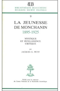 Bb n9 - La jeunesse de Monchanin (1895-1925)